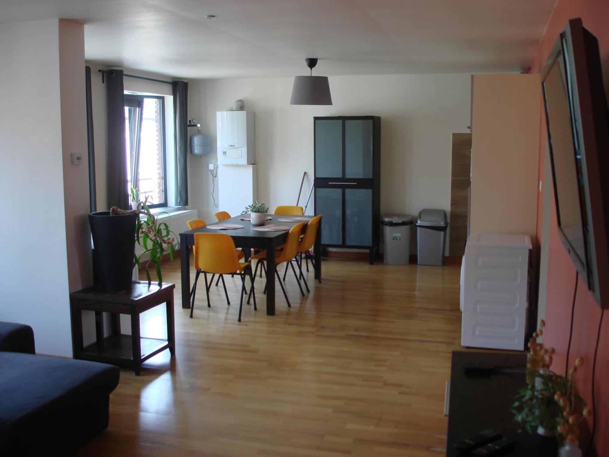 Appartement Courcelles Bagian luar foto